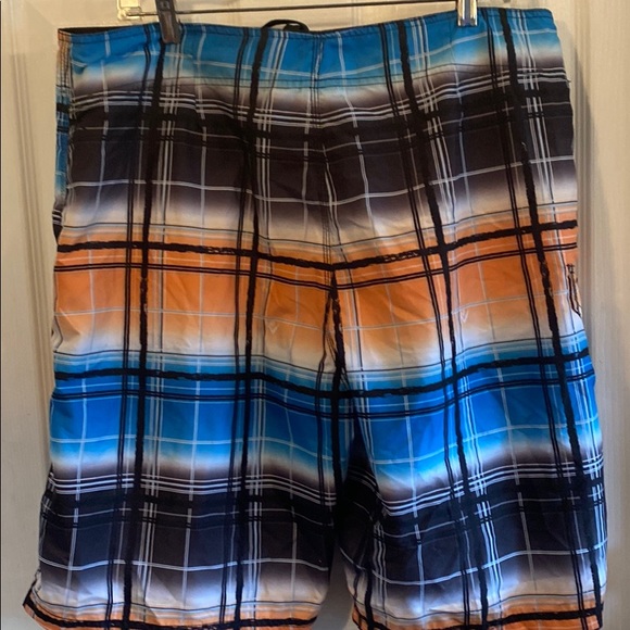 Kavu Surf multi color stripe swim trunks shorts - Picture 5 of 5